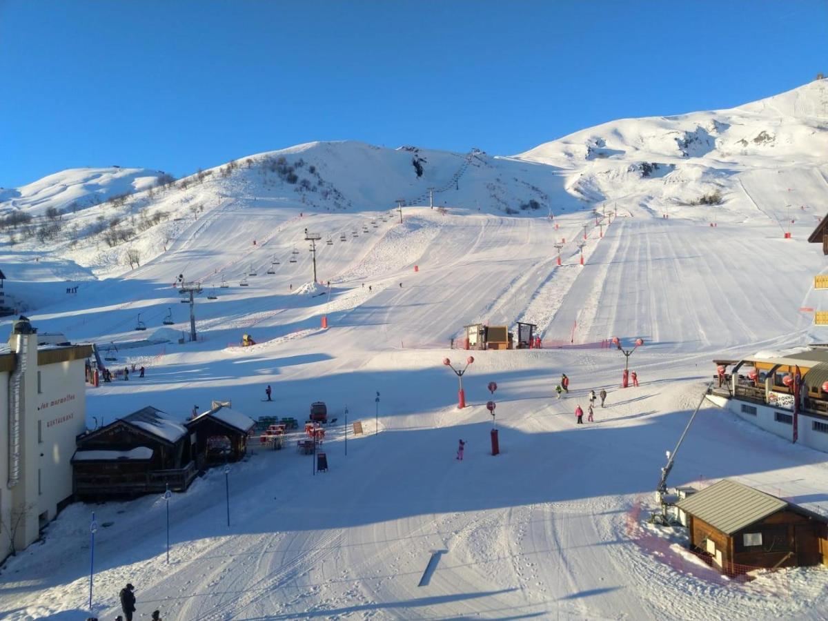 Appartement Traversant Residence Chaput 2 - 2 Pieces - 6 Personnes - Vue Sur Front De Neige Fontcouverte-la-Toussuire エクステリア 写真